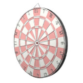 Jeu De Fléchettes Pêche Et Blanc (Devant droit)