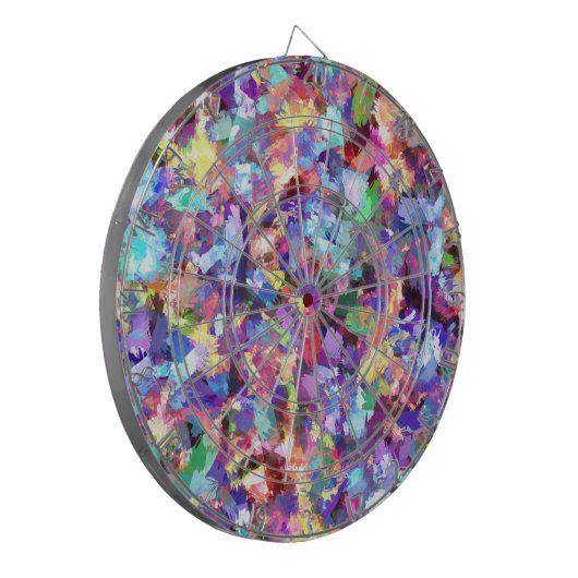 Jeu De Fléchettes Peinture avec couleur (Devant gauche)