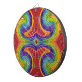 Jeu De Fléchettes peinture fine d'art Abstraite 5 (Devant droit)