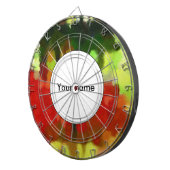 Jeu De Fléchettes Peinture rouge vert (Devant droit)