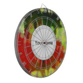 Jeu De Fléchettes Peinture rouge vert (Devant gauche)