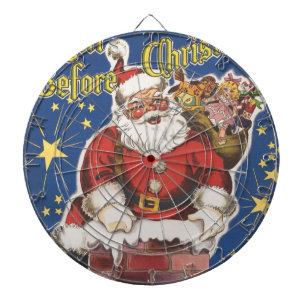 Jeu De Fléchettes Père Noël vintage, La Nuit avant Noël