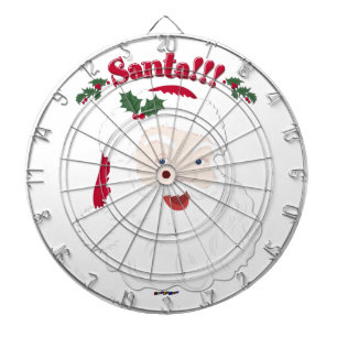 Jeu De Fléchettes PÈRE NOËL ! Vintage style Noël Père Noël