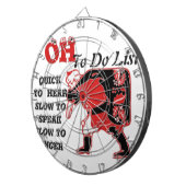 Jeu De Fléchettes Personnaliser spéciale de Noël (Devant droit)