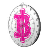 Jeu De Fléchettes PINK BAHT SIGNER ฿ Thai Devise ฿ (Devant droit)