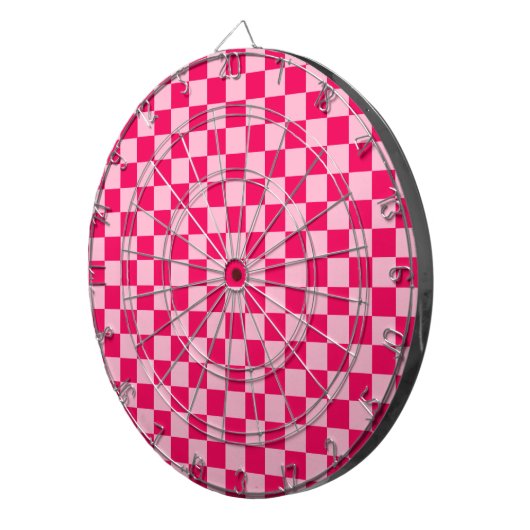 Jeu De Fléchettes Pink Combination Classic Checkerboard par STaylor (Devant droit)