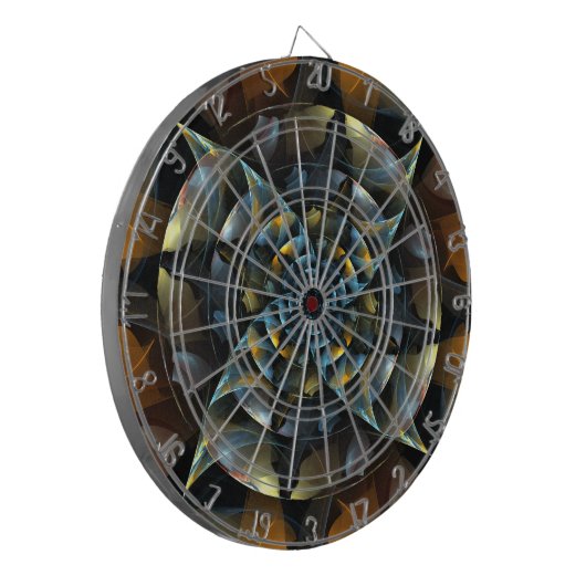 Jeu De Fléchettes Pinwheel Art Abstrait (Devant gauche)