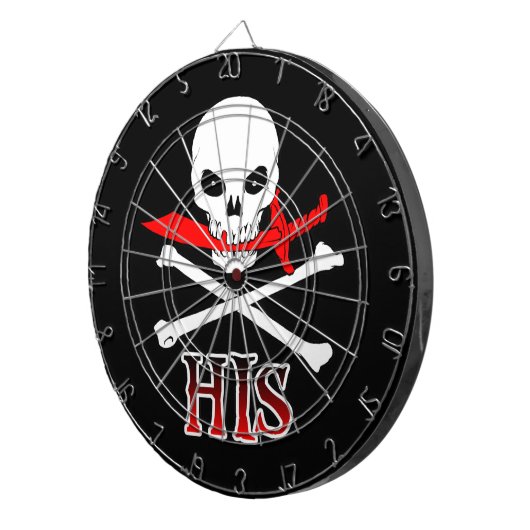 Jeu De Fléchettes Pirate (Devant droit)