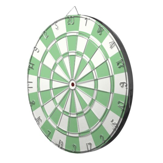 Jeu De Fléchettes Pistache Et Blanc (Devant droit)