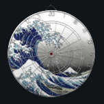 Jeu De Fléchettes PixDezines Vintage, grande vague, Hokusai 葛 飾 北 斎<br><div class="desc">PixDezinves Vintage d'art japonais La Grande Vague de Kanagawa est l'une des plus vues au monde.  L'artiste,  Hokusai,  1832 (période Edo).   Représentation d'okinami comme les grandes vagues,  PAS le tsunami.com. Tous droits réservés.</div>