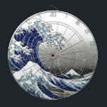Jeu De Fléchettes PixDezines Vintage, grande vague, Hokusai 葛 飾 北 斎<br><div class="desc">PixDezinves Vintage d'art japonais La Grande Vague de Kanagawa est l'une des plus vues au monde.  L'artiste,  Hokusai,  1832 (période Edo).   Représentation d'okinami comme les grandes vagues,  PAS le tsunami.com. Tous droits réservés.</div>