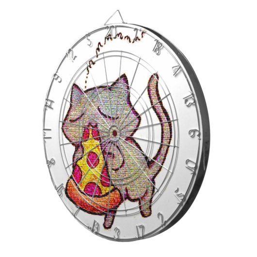 Jeu De Fléchettes Pizza Cat ! (Devant droit)