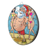 Jeu De Fléchettes plage de bikini santa claus (Devant droit)