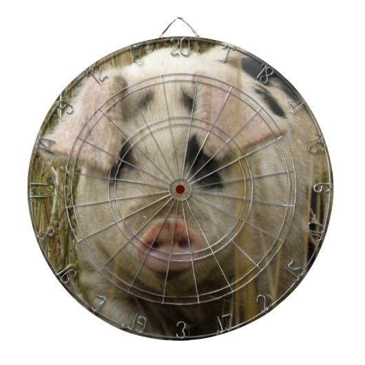 Jeu De Fléchettes Planche à fléchettes avec un joli cochon (Devant)
