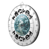 Jeu De Fléchettes planète Terre piratée (Devant droit)