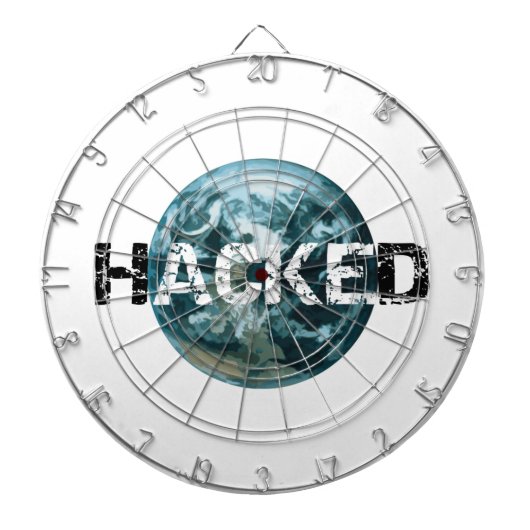 Jeu De Fléchettes planète Terre piratée (Devant)