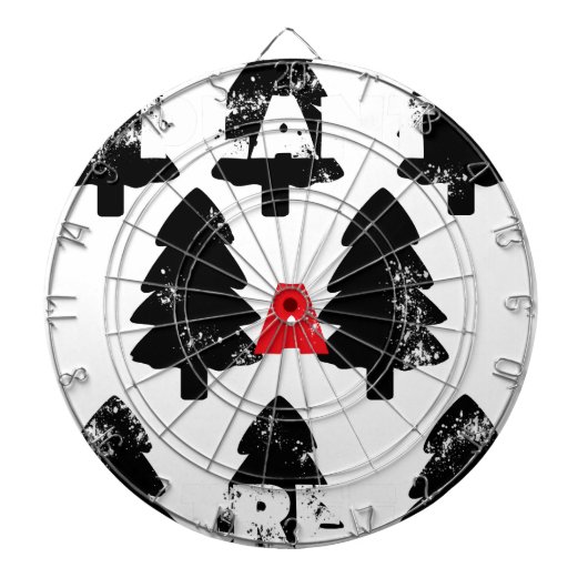 Jeu De Fléchettes Plantez un modèle d'arbre (Devant)