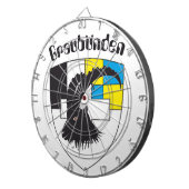 Jeu De Fléchettes Plateau grison (Devant droit)