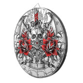 Jeu De Fléchettes Poignard du crâne n avec des ailes de diable (Devant droit)