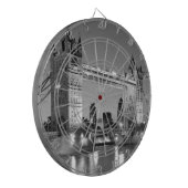 Jeu De Fléchettes Pont Tour de Londres blanc noir (Devant gauche)