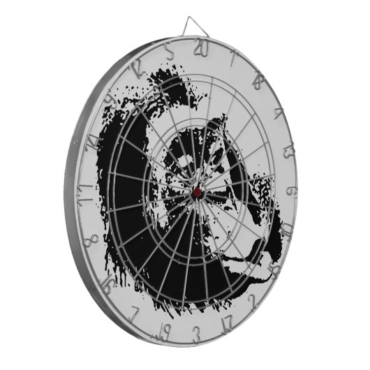 Jeu De Fléchettes Pop Art drôle Chimpanzé (Devant gauche)