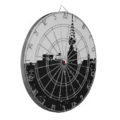 Jeu De Fléchettes Pop Art New York Silhouette (Devant gauche)