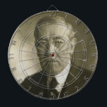 Jeu De Fléchettes Portrait 1919 du Président Woodrow Wilson<br><div class="desc">Titre : [Woodrow Wilson, portrait de tête-et-épaules, faisant face à l'avant] date créée/éditée : c1919. Milieu : 1 épreuve photographique. Nombre de reproduction : LC-USZC2-6247 (glissière de copie de film couleurs) LC-USZ62-7916 (négatif de copie de film de b&w.) Numéro d'appel : DOSSIER de PRES - Wilson, Woodrow, 1856-1924 [article] [P&P]...</div>