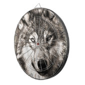 Jeu De Fléchettes Portrait de loup (Devant droit)