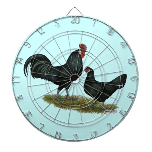 Jeu De Fléchettes Poulets Augsburger (Devant)