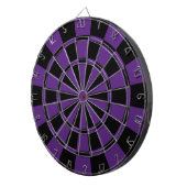 Jeu De Fléchettes Pourpre et noir foncés (Devant droit)