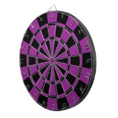 Jeu De Fléchettes Prune pourpre et noire (Devant droit)