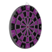 Jeu De Fléchettes Prune pourpre et noire (Devant gauche)