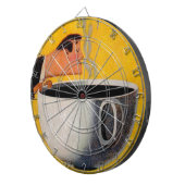 Jeu De Fléchettes Publicité vintage sur le café (Devant droit)