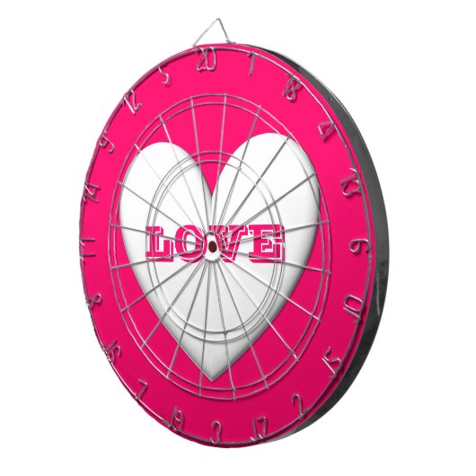 Jeu De Fléchettes Puffy Heart (Devant droit)