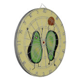 Jeu De Fléchettes Puits vert encourageant drôle d'appui renversé (Devant gauche)