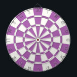 Jeu De Fléchettes Purple Et Blanc<br><div class="desc">Cible de flechettes molle violet et blanche</div>