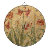 Jeu De Fléchettes Rangée d'amaryllis rouge (Devant)