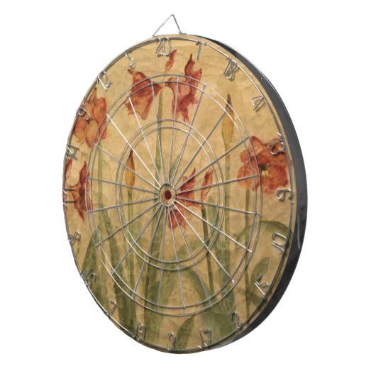 Jeu De Fléchettes Rangée d'amaryllis rouge (Devant droit)