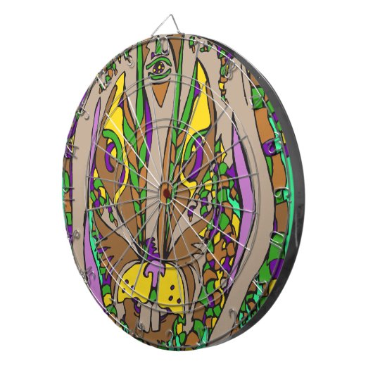 Jeu De Fléchettes Rasta Hare (Devant droit)