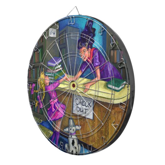 Jeu De Fléchettes Récupération de la bibliothèque (Devant droit)