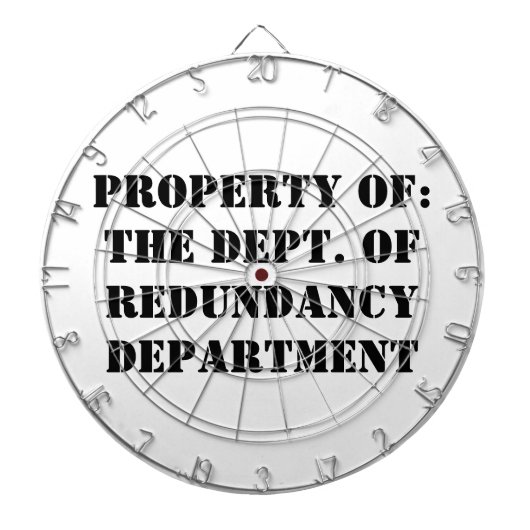 Jeu De Fléchettes Redundance, propriété Department (Devant)