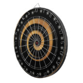 Jeu De Fléchettes Régulation spirale noire et or (Devant droit)