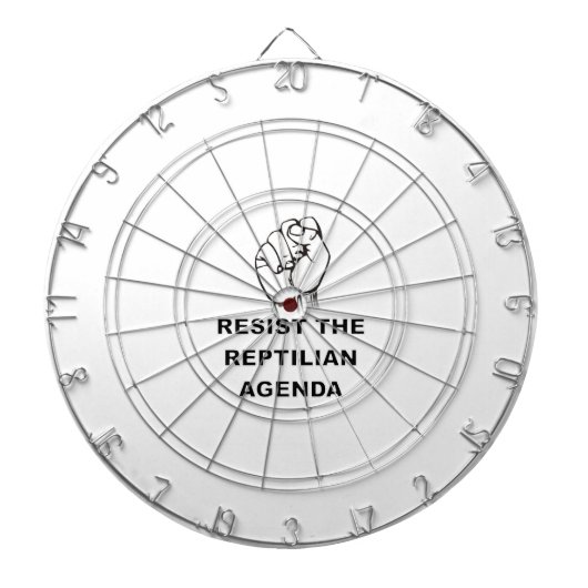 Jeu De Fléchettes Résister À L'Agenda Républicain (Devant)