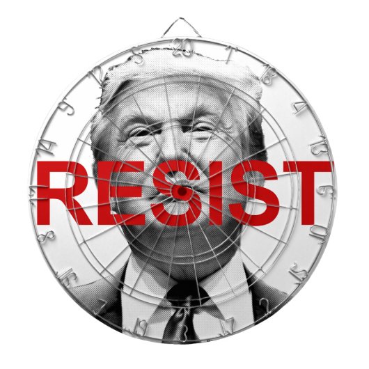 Jeu De Fléchettes Résister à Trump (Devant)