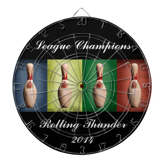 Jeu De Fléchettes Retro King Pins (Devant)