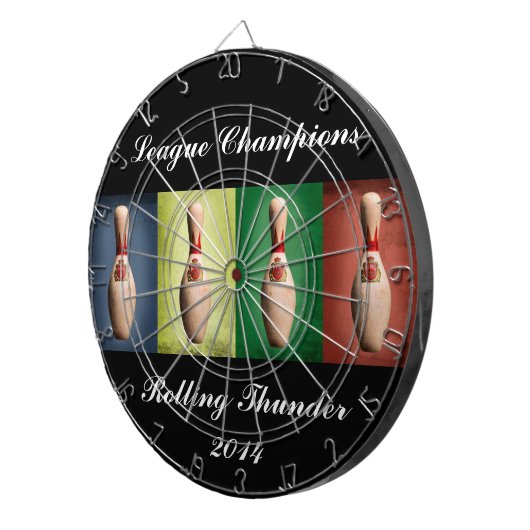 Jeu De Fléchettes Retro King Pins (Devant droit)