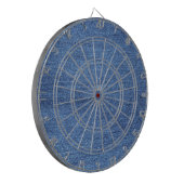 Jeu De Fléchettes Revêtement bleu blanc Denim - Regarder l'image (Devant gauche)