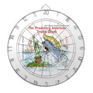 Jeu De Fléchettes Rick London Funny Trump Shark