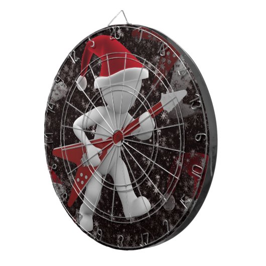 Jeu De Fléchettes rockstar père Noël (Devant droit)