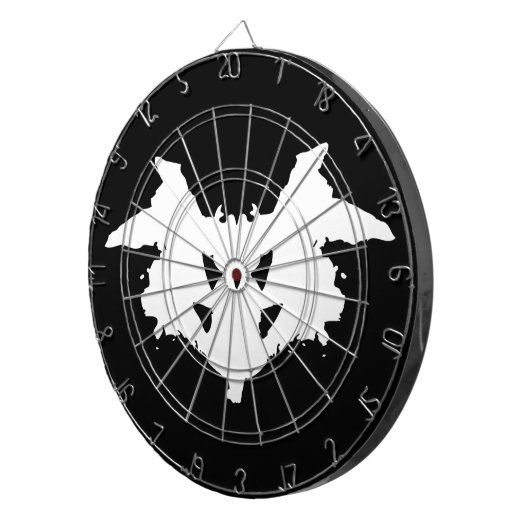 Jeu De Fléchettes Rorschach Inkblot (Devant droit)